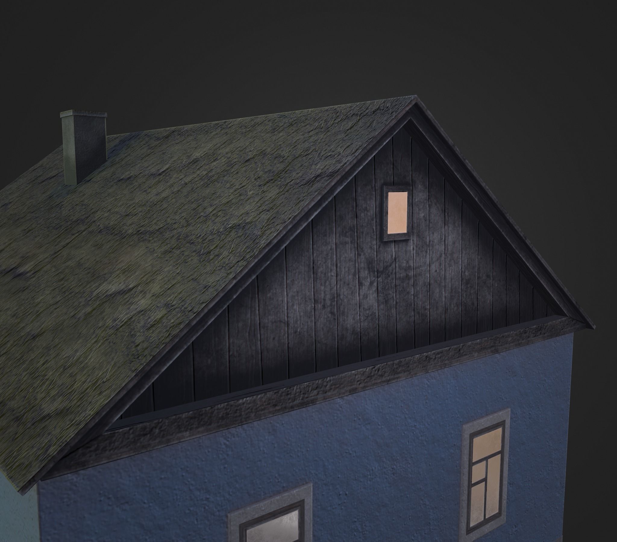 Village building II 3D model_13