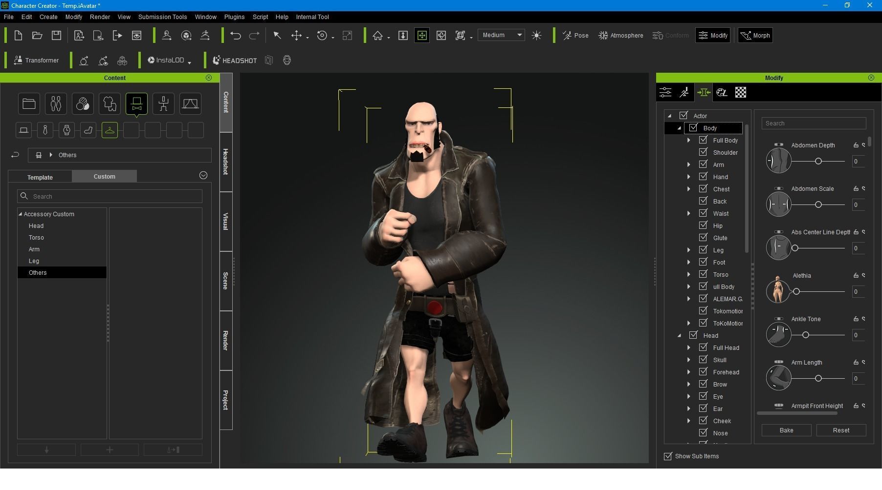 Hell BodY NFT Low-poly 3D model_3