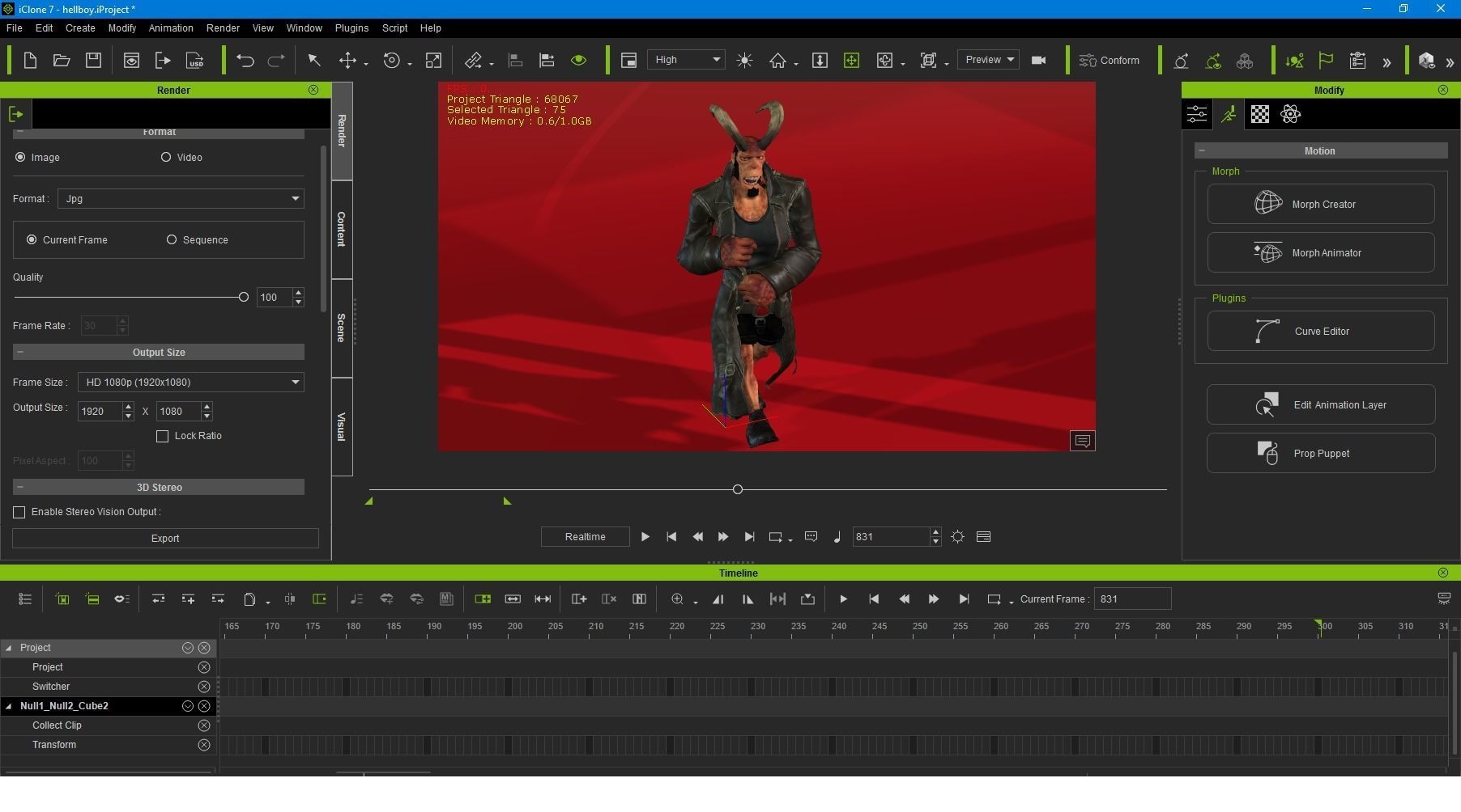Hell BodY NFT Low-poly 3D model_2