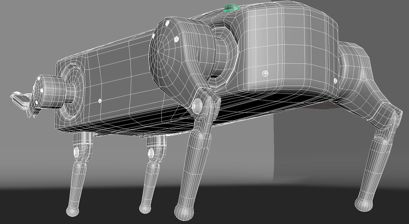 working robot  3D model_8