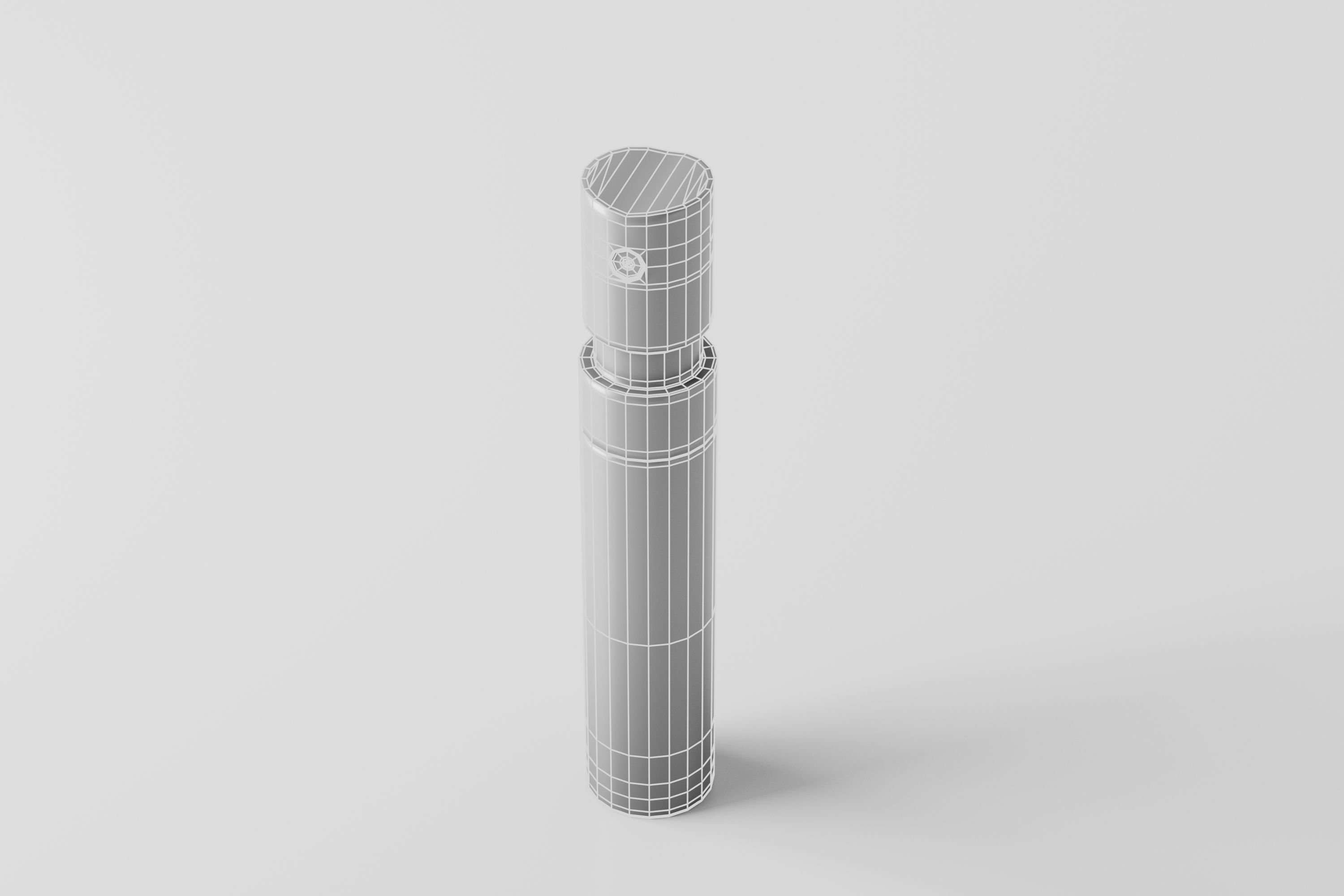 Perfume atomizer spray  Low-poly 3D model_8