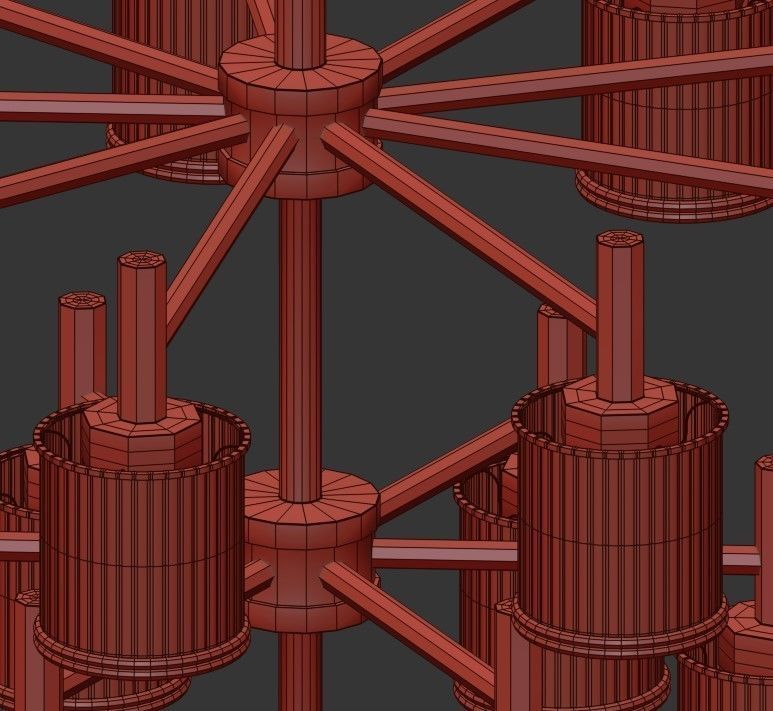 GILDA CHANDELIER 3D model_2