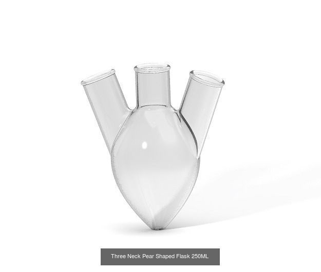 LABORATORY FLASKS PACK 3D Model Collection_4