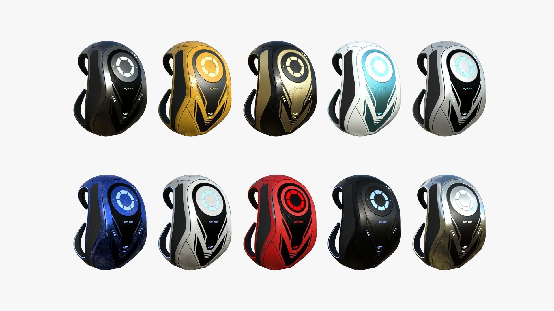 98 SciFi Backpacks Super Collection - Fashion Character Design _15