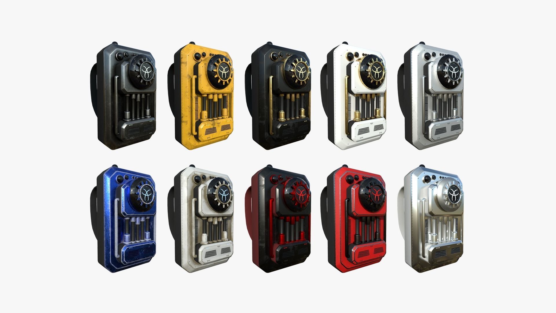 98 SciFi Backpacks Super Collection - Fashion Character Design _19