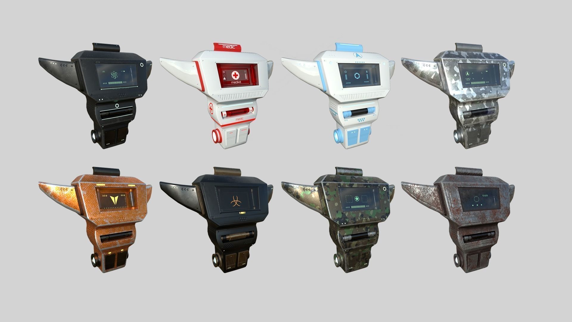 98 SciFi Backpacks Super Collection - Fashion Character Design _2