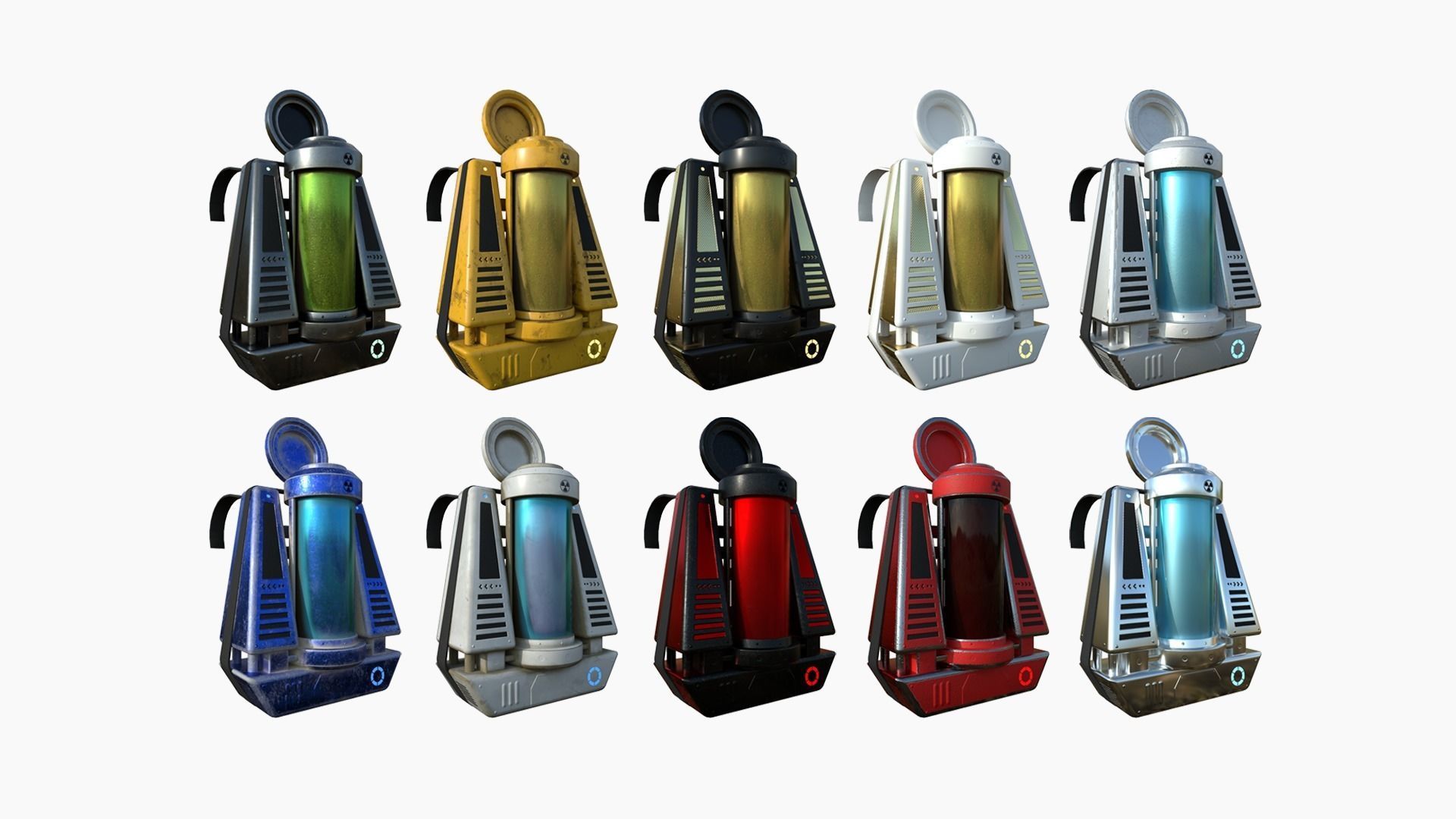 98 SciFi Backpacks Super Collection - Fashion Character Design _21