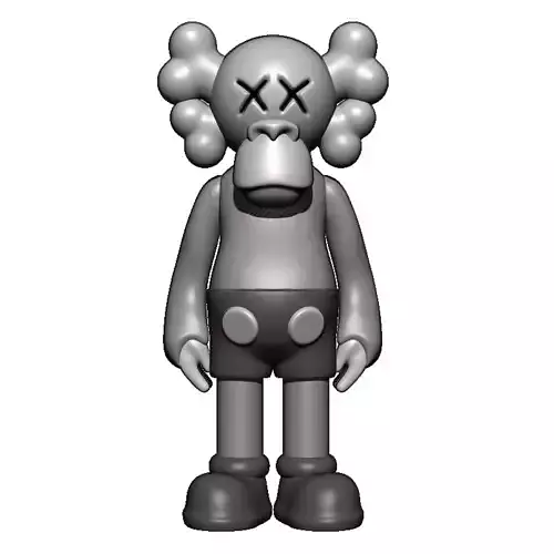 Bored Kaws 3D print model