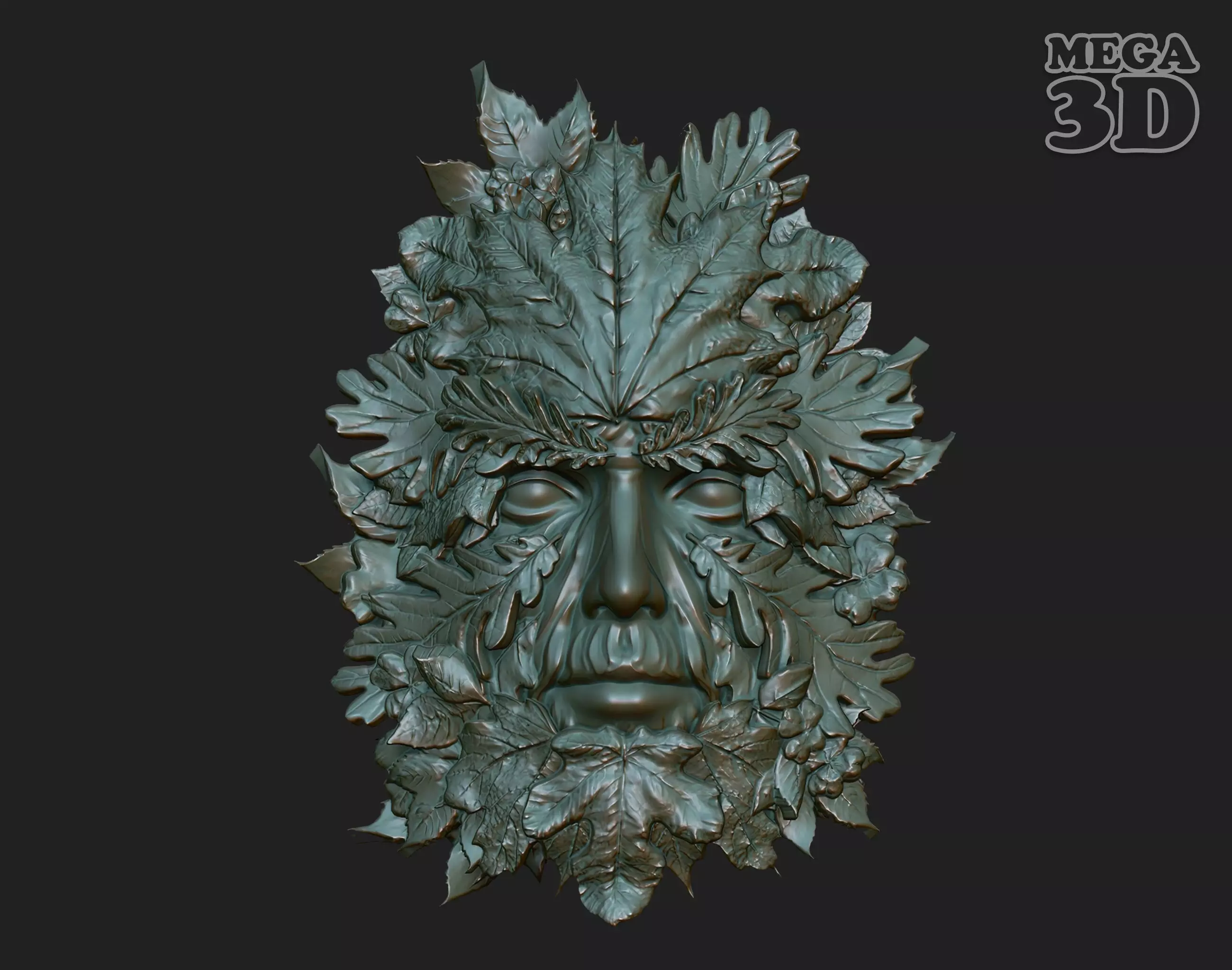 Green Man 220831 3D print model_0