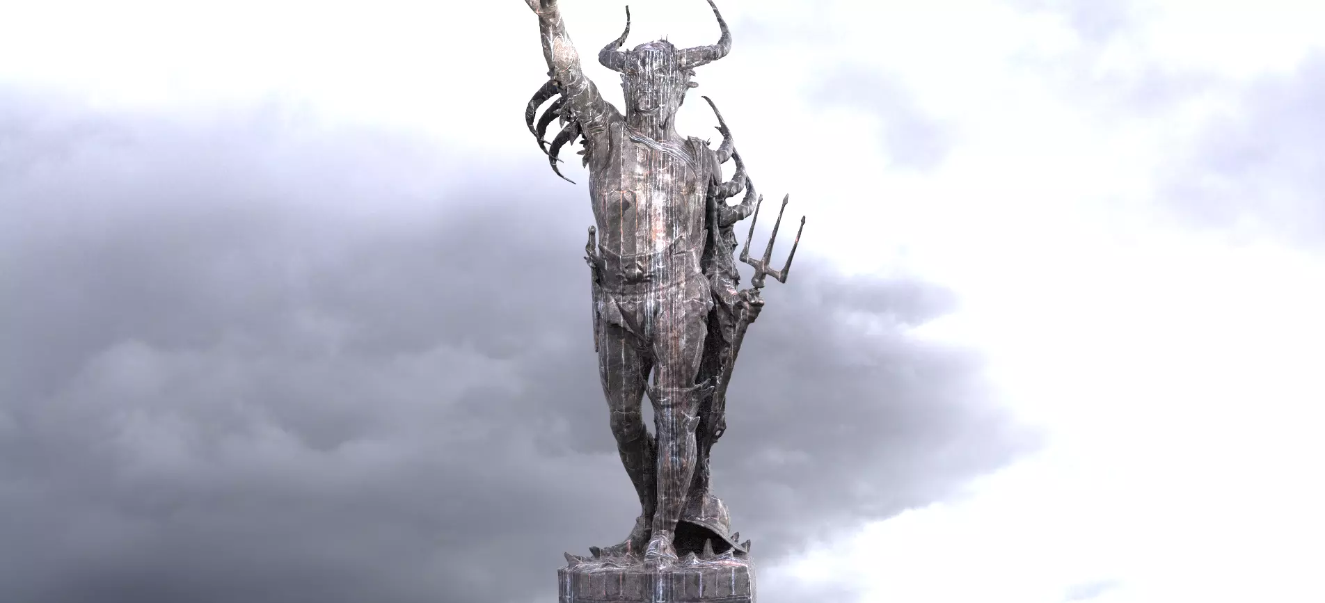 Viking Arena Warrior 3D model_0