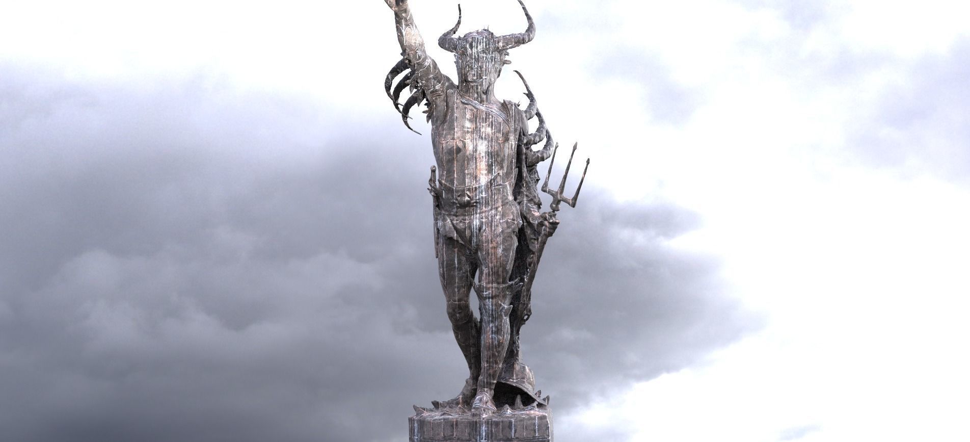 Viking Arena Warrior 3D model_1