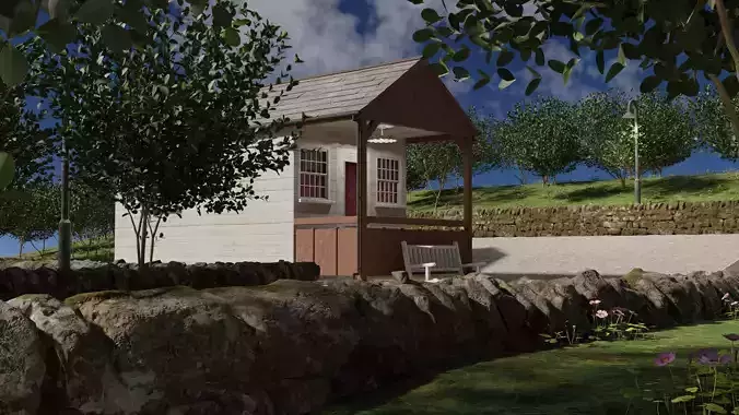 Cabin In The Woods 3D model