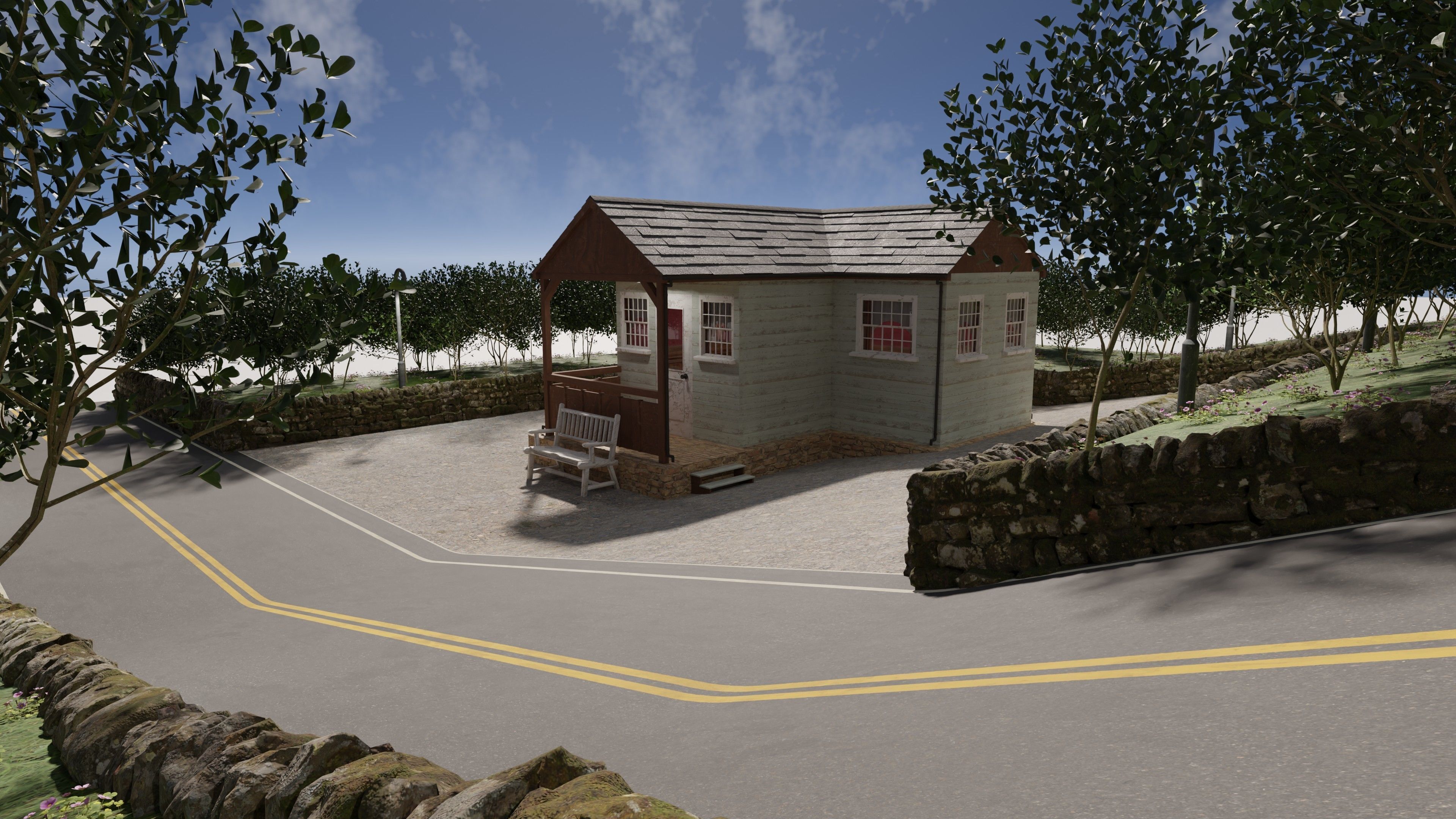 Cabin In The Woods 3D model_4