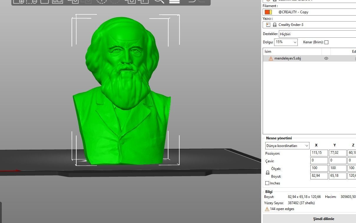 Dmitri Mendeleev 3D print model_12