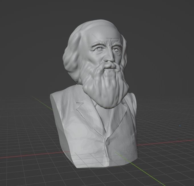 Dmitri Mendeleev 3D print model_1