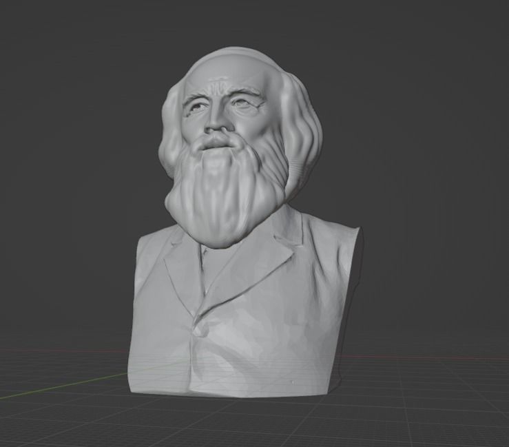 Dmitri Mendeleev 3D print model_15
