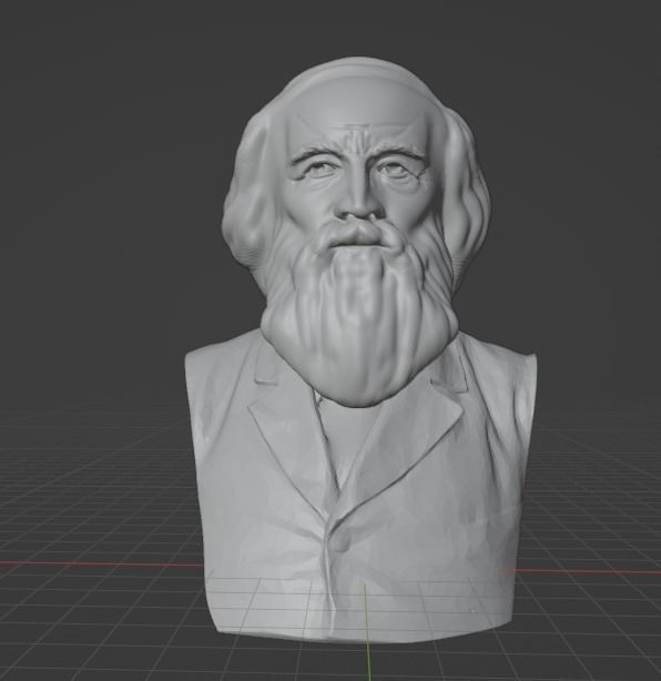 Dmitri Mendeleev 3D print model_3