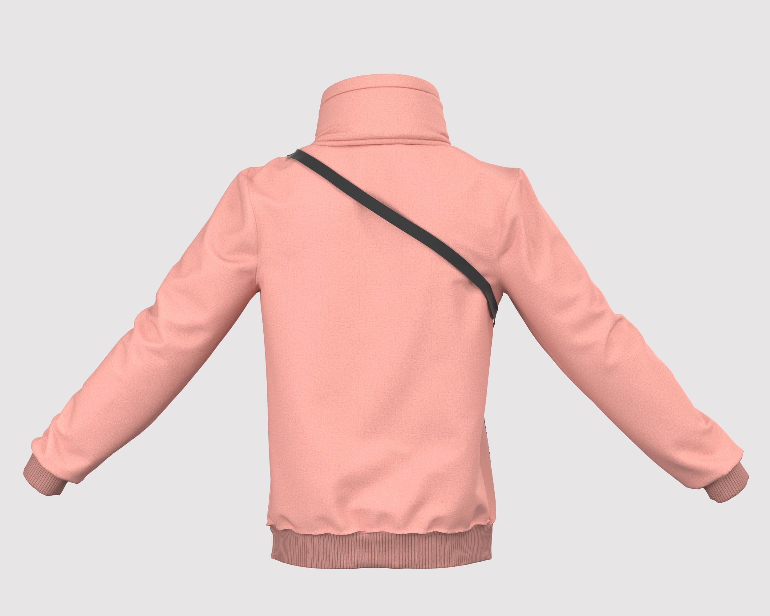 5 Men Hoodies and Sweatshirts 3D model_7