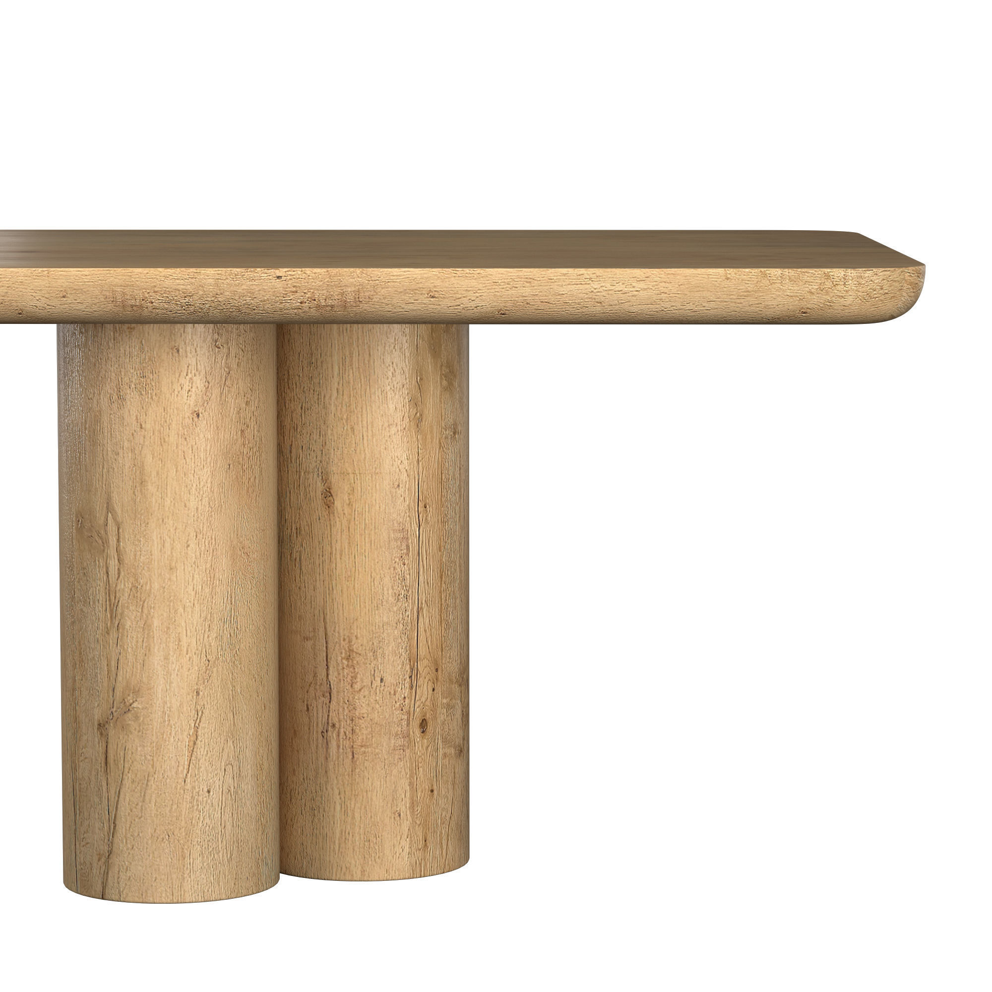 OSLO DINING TABLE and INES ARMCHAIR 3D model_5