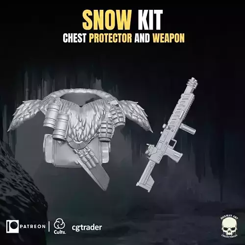 Snow Kit for action figures