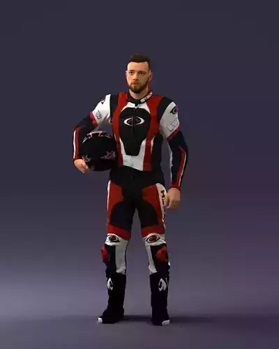 000145 Professional Motorcycle Racer 0709