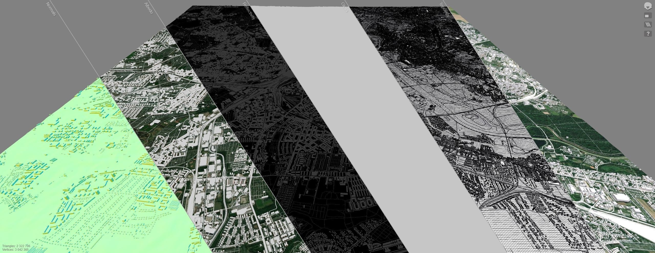 Cityscape Leipzig Germany 3D model_16