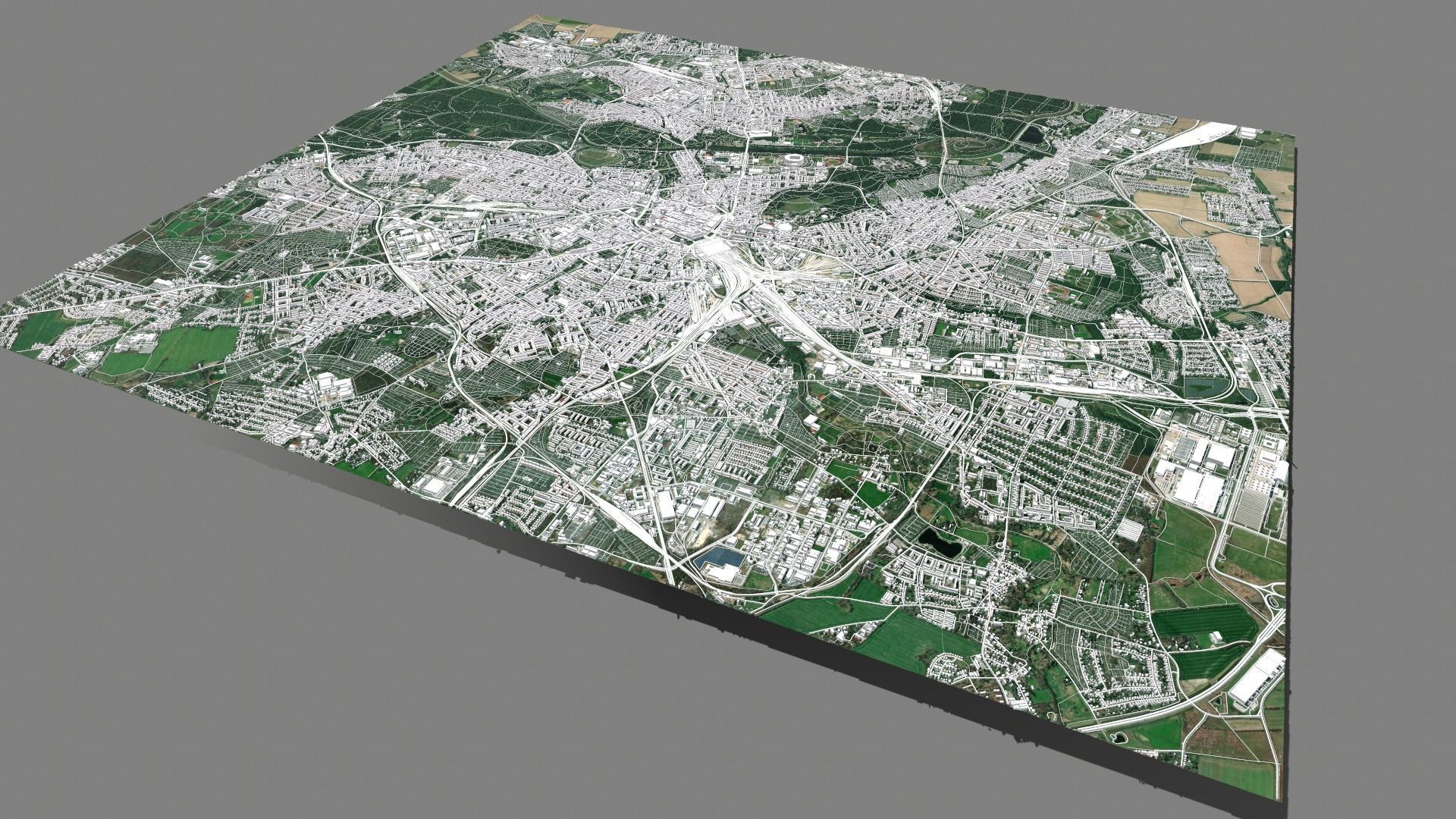 Cityscape Leipzig Germany 3D model_5