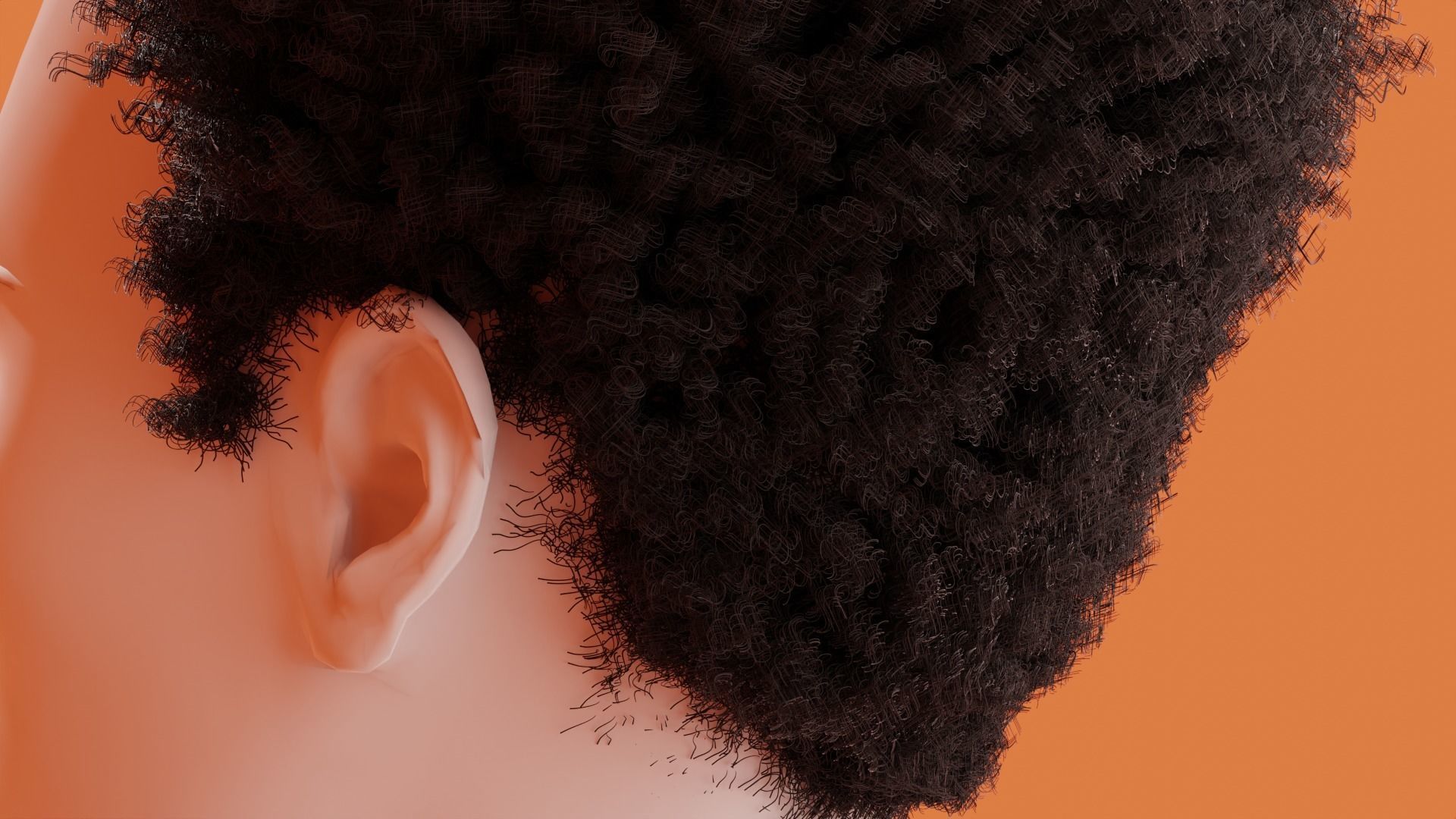 Miles Hair 3D model_13