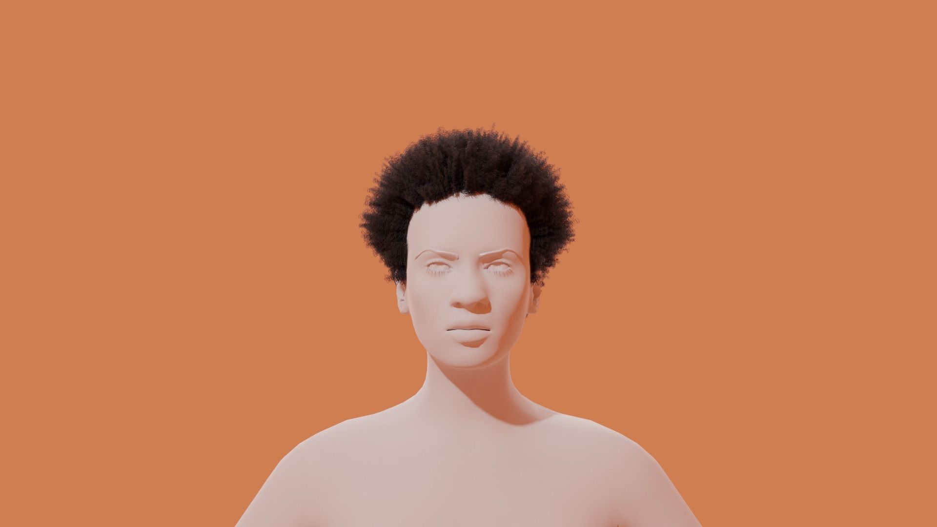 Miles Hair 3D model_6