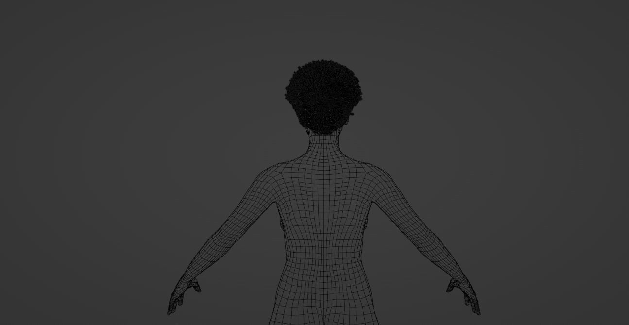 Miles Hair 3D model_21