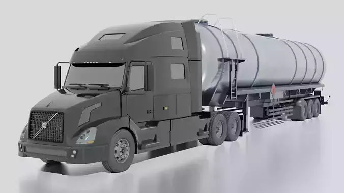 Volvo VNL 2014 and Trailer