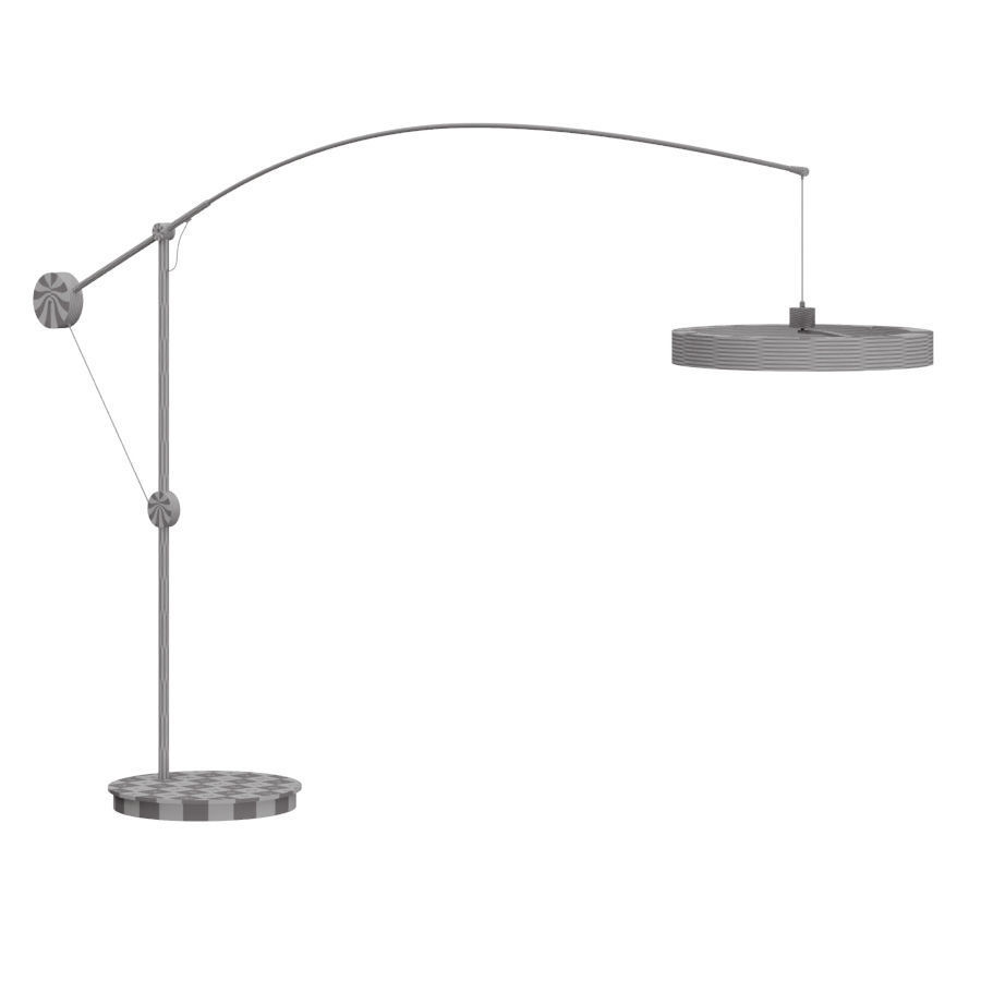 ASTRO S  Floor lamp By Market Set 3D model_4