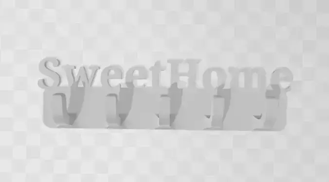 Sweet Home Key ring holder 