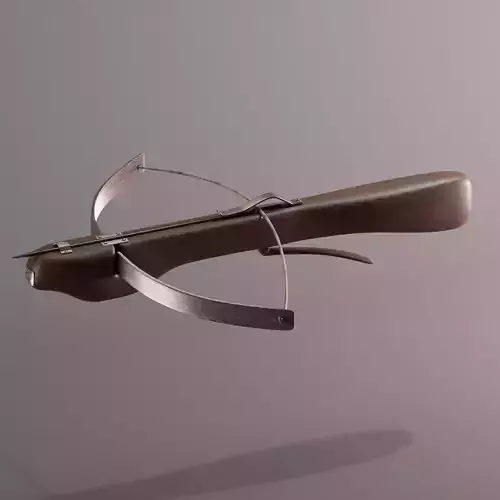 arbalet bow and arrow 3D model