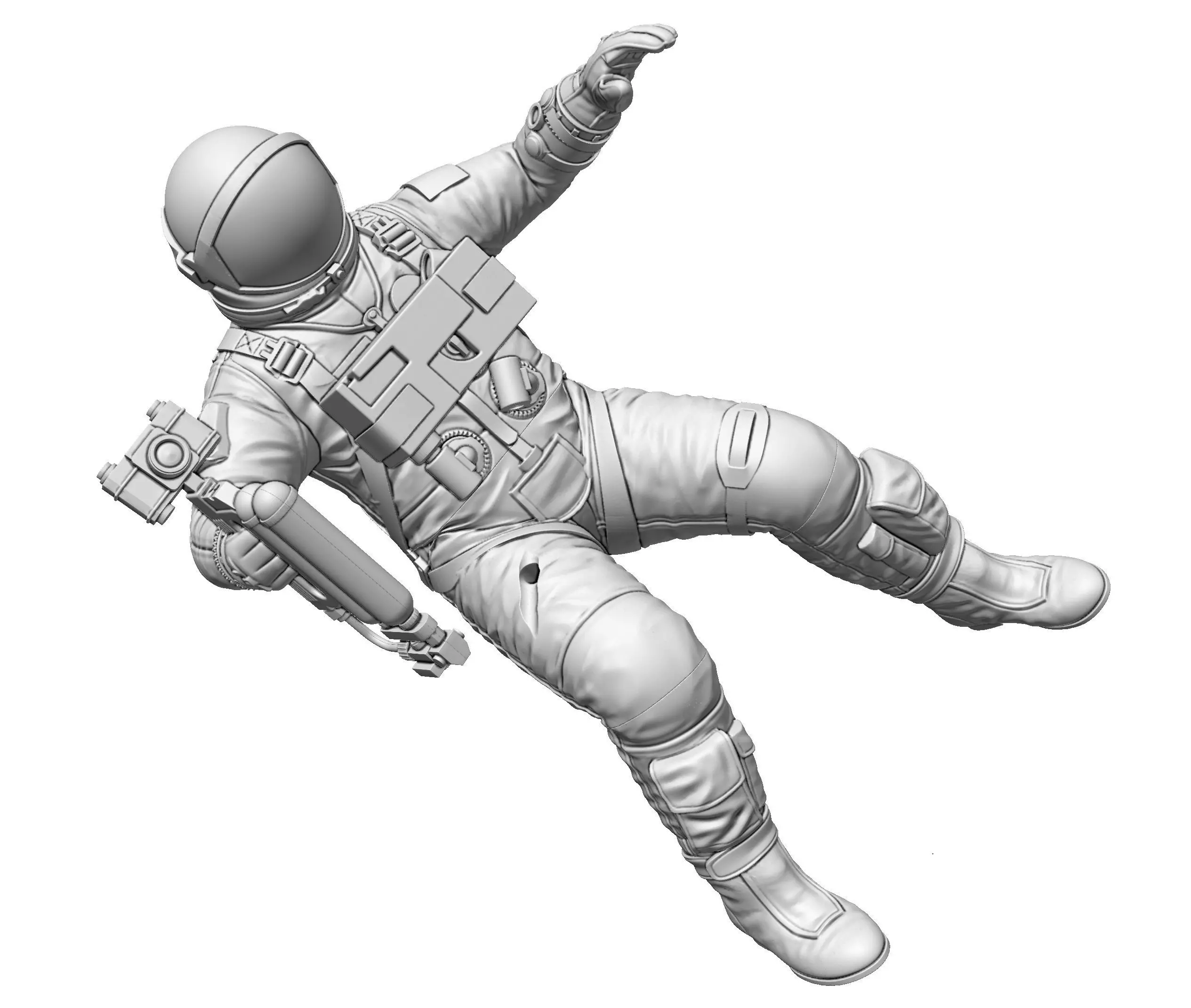 Gemini Astronaut EVA - G4C Spacesuit 3D print model