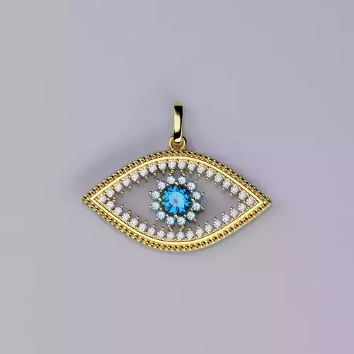 Pendant All-seeing eye  3D print model