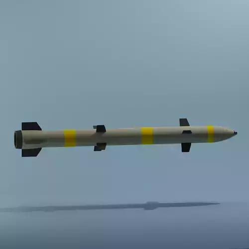 ROCKET missile 3D model