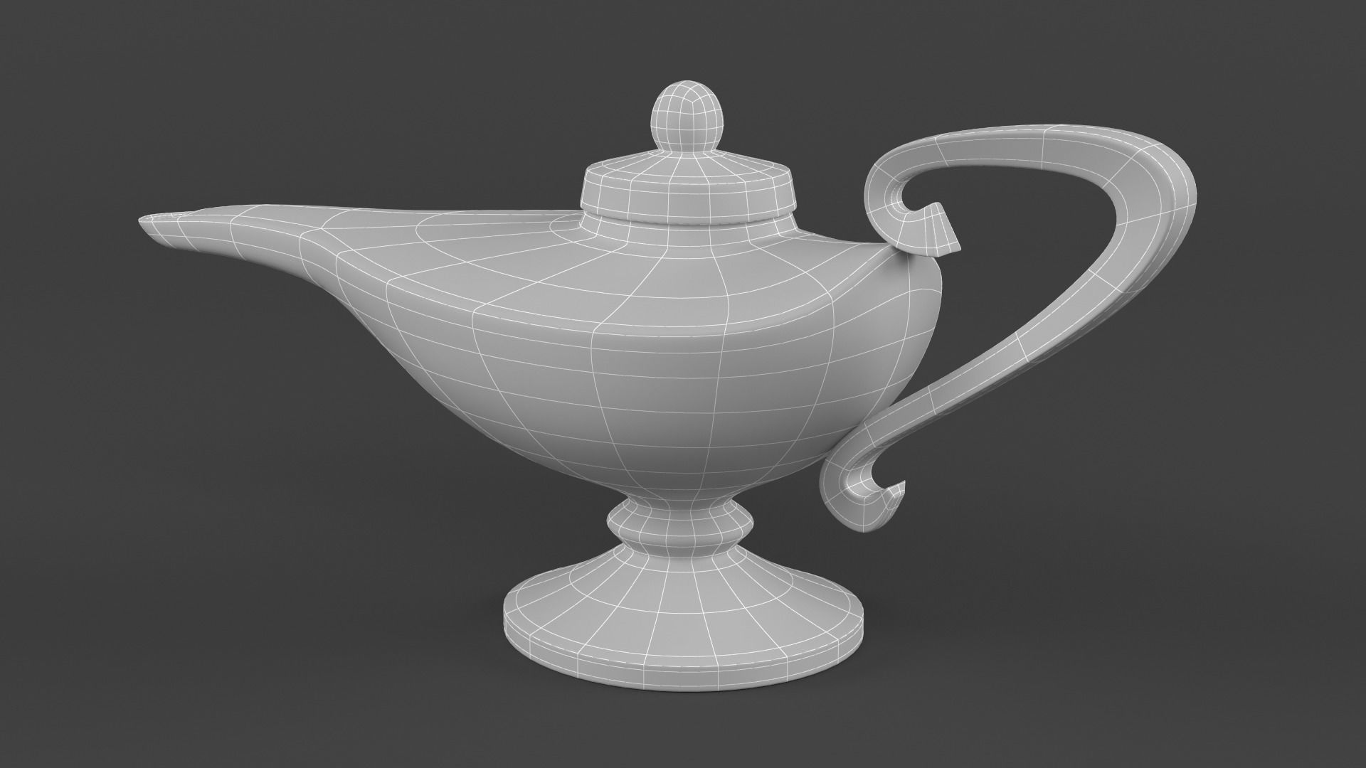 Magic Lamp 3D model_8