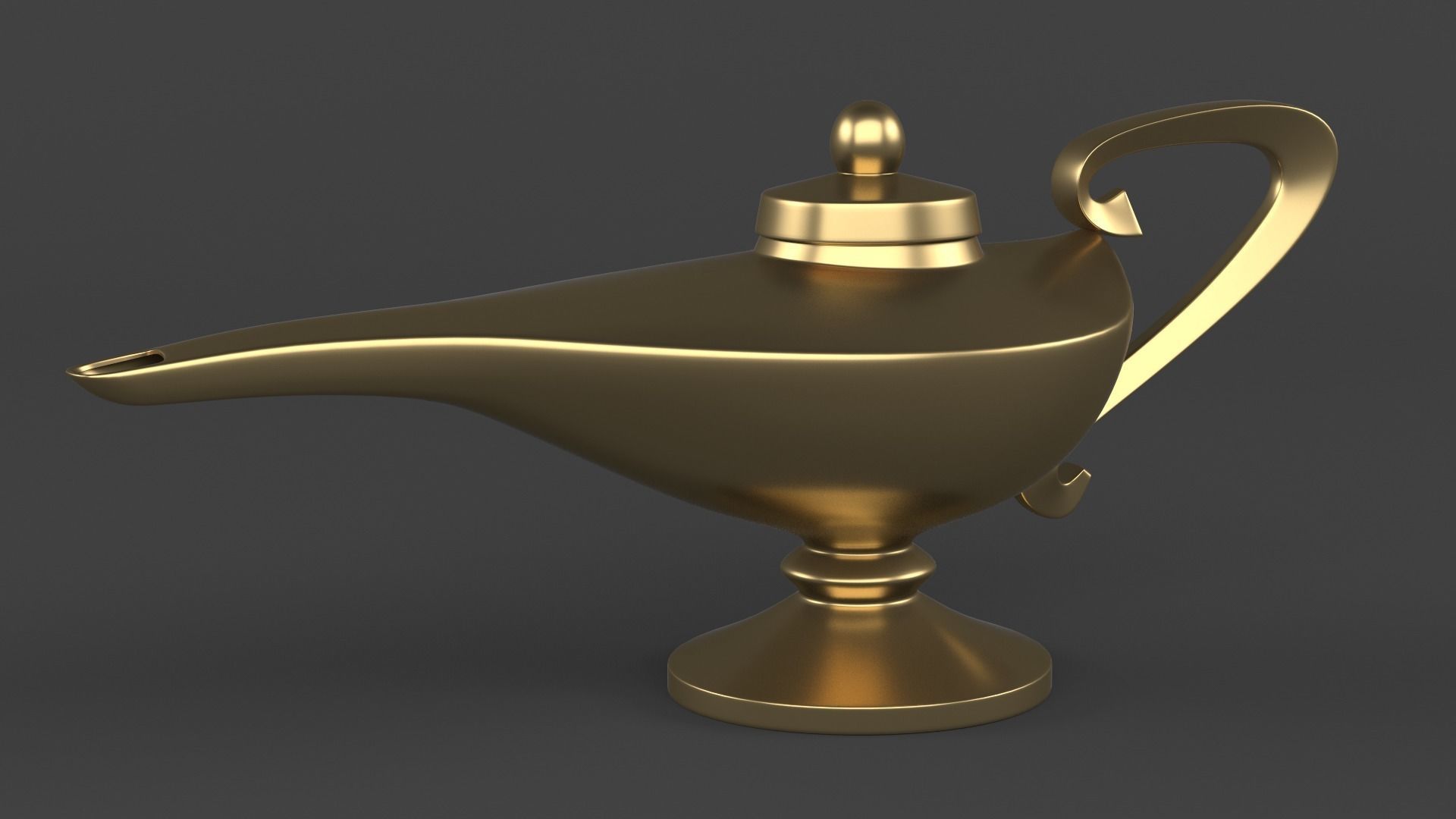 Magic Lamp 3D model_4