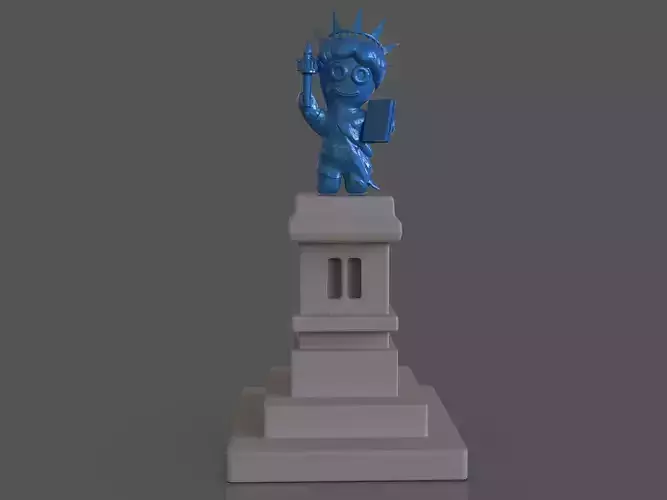 Sour Patch Kid Liberty 3D print model