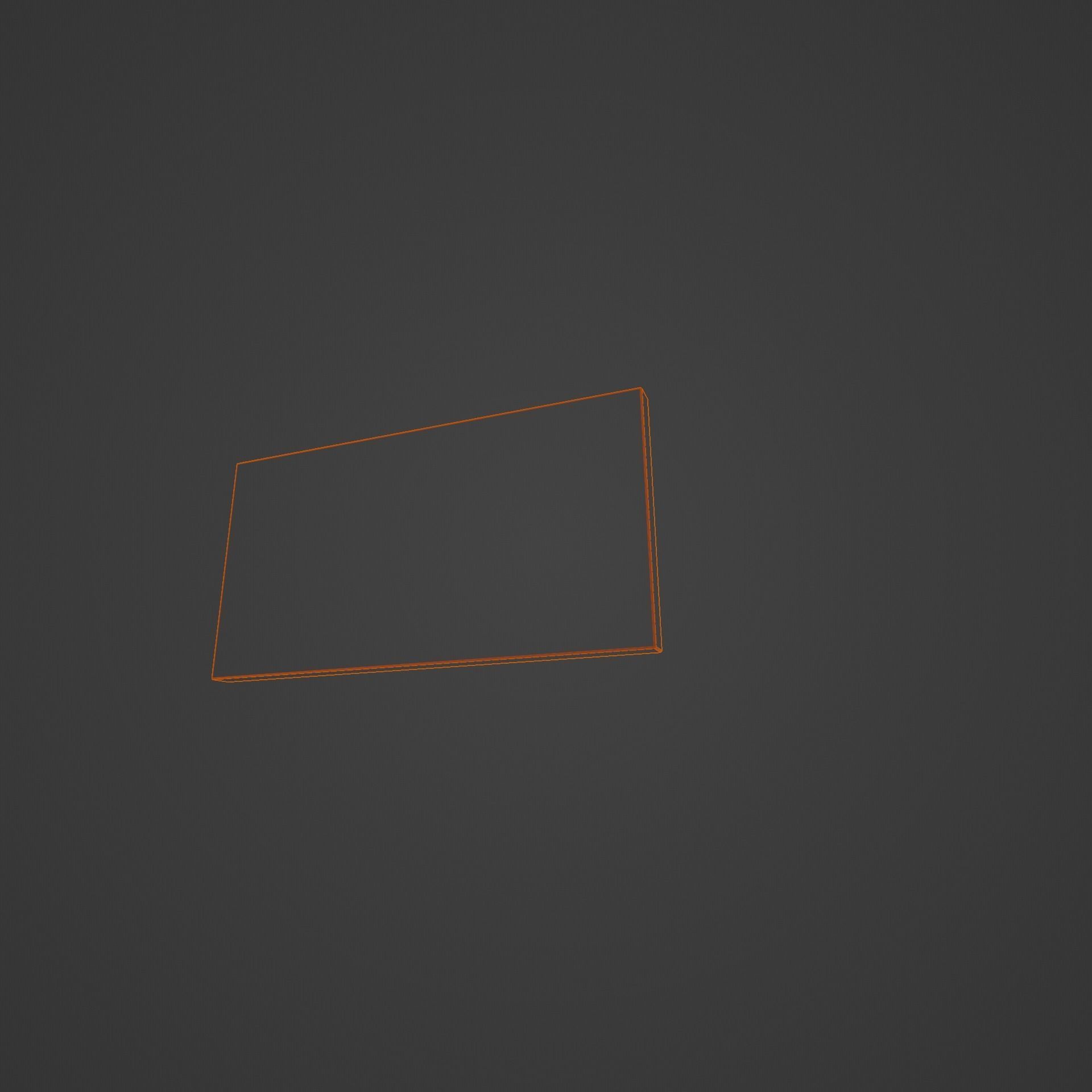 painting 2 abstract hanging on wall 3D model_5