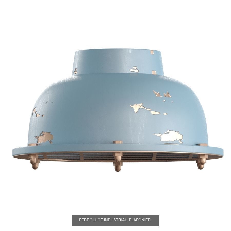 FERROLUCE vintage lamp bundle 3D Model Collection_3