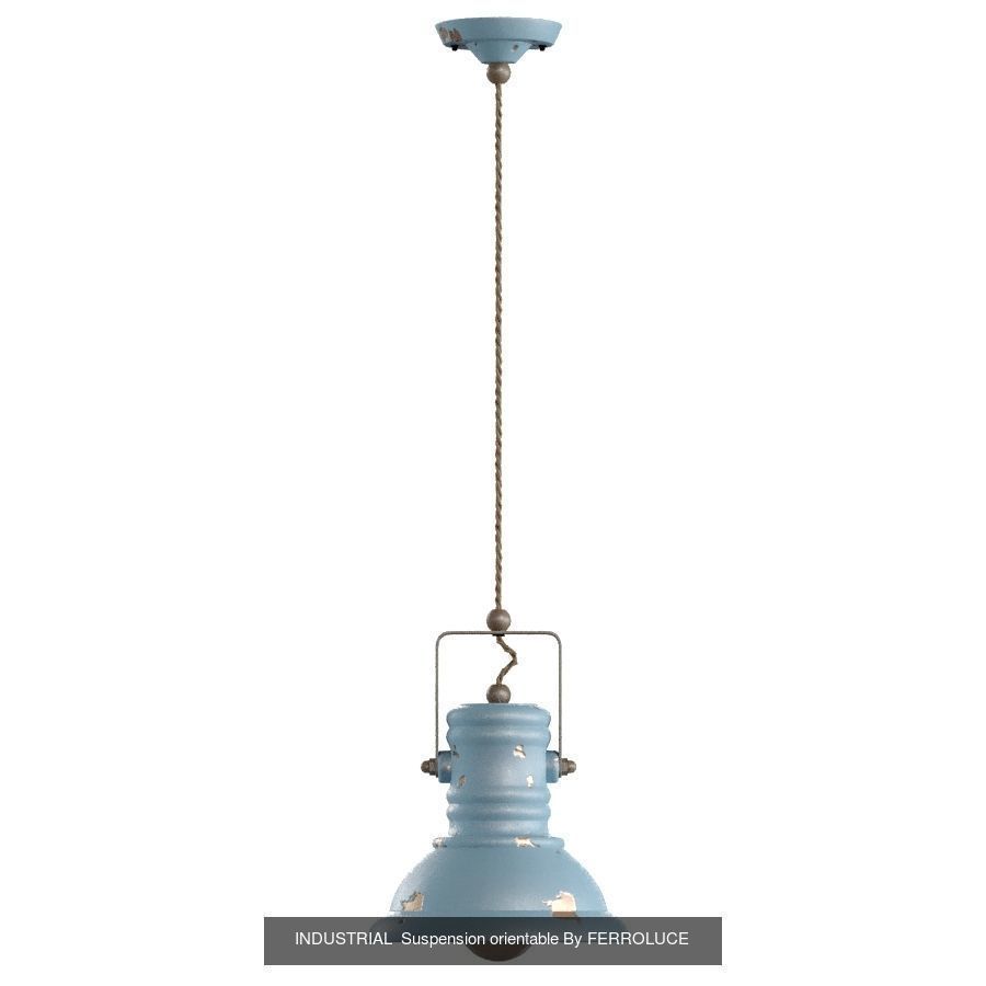 FERROLUCE vintage lamp bundle 3D Model Collection_2