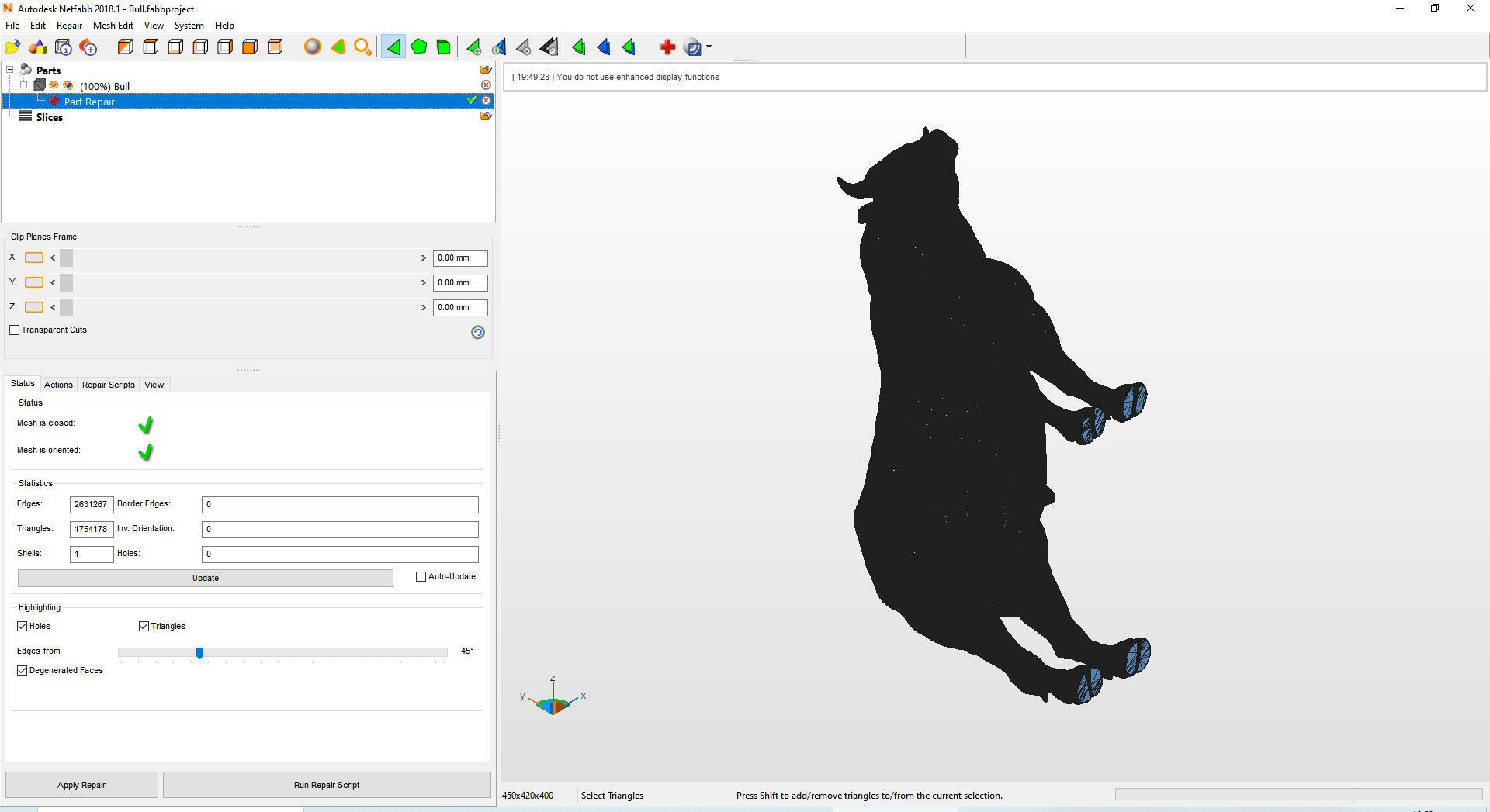 Limousin bull 3D print model_11