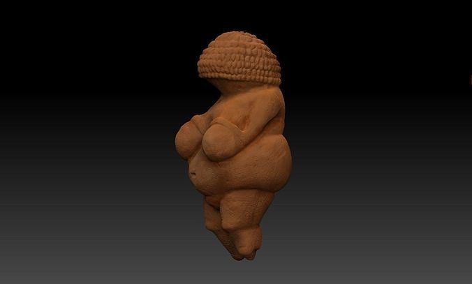 wenus of willendrof model for printing pendant stl obj fbx 3D print model