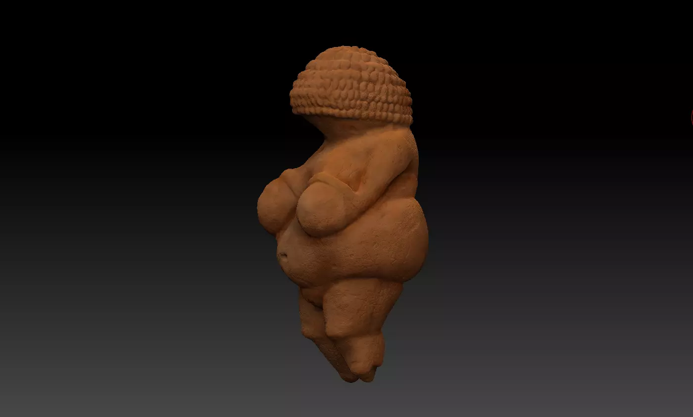 wenus of willendrof model for printing pendant stl obj fbx 3D print model