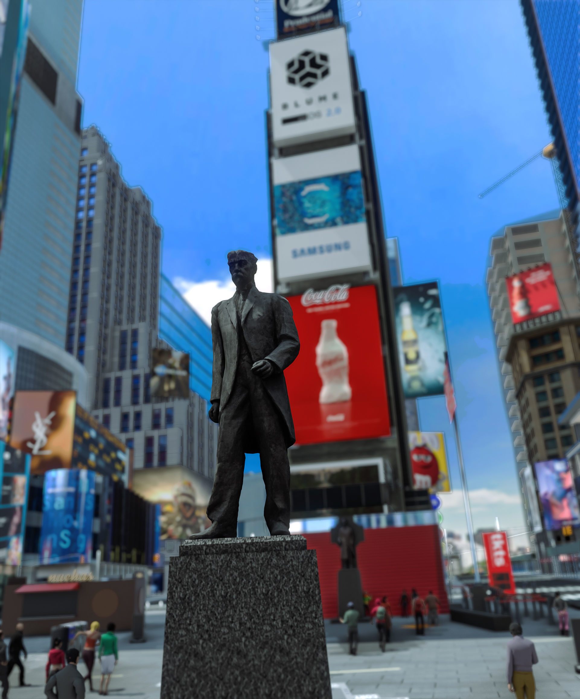 TIMES SQUARE - BROADWAY 3D model_4