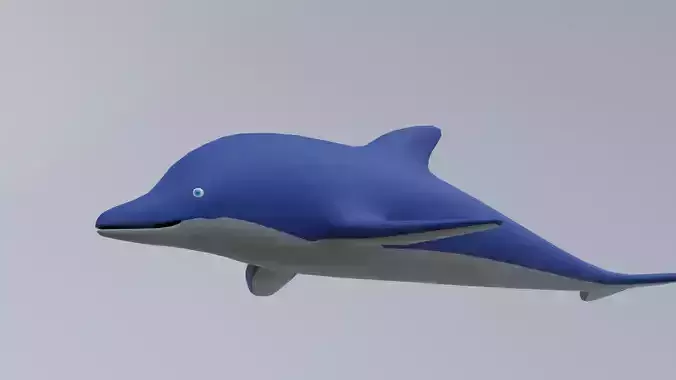Cartoon Dolphin