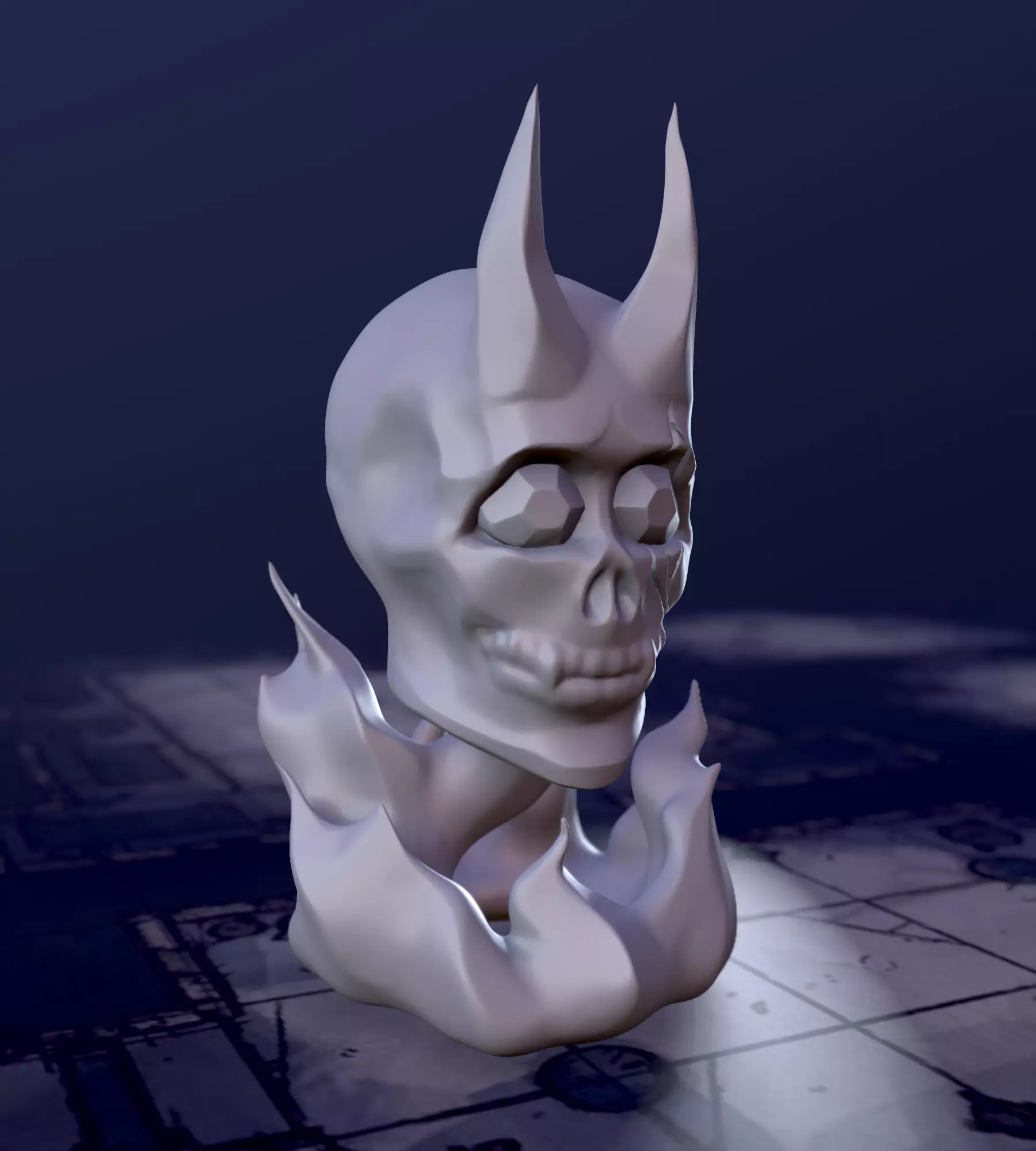Dungeons and Dragons Demilich 3D print model 3D print model
