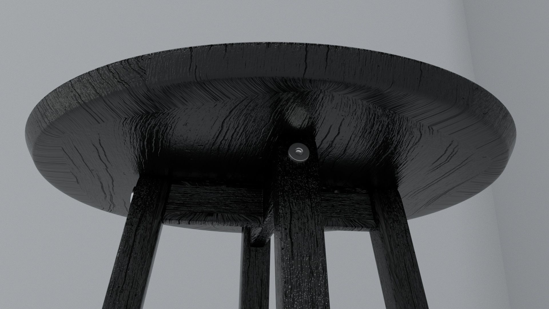 Side Table Card Table Coffee Table 3D model_3